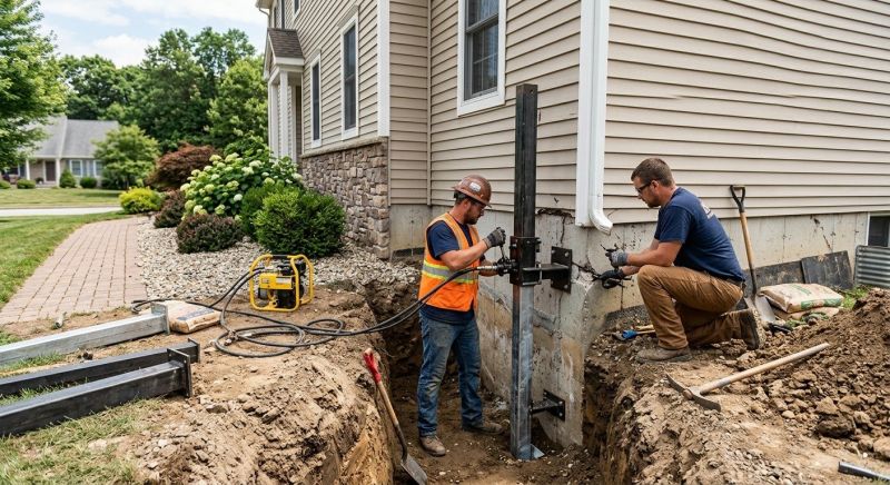 Structural Foundation Repair in Wellsville, KS
